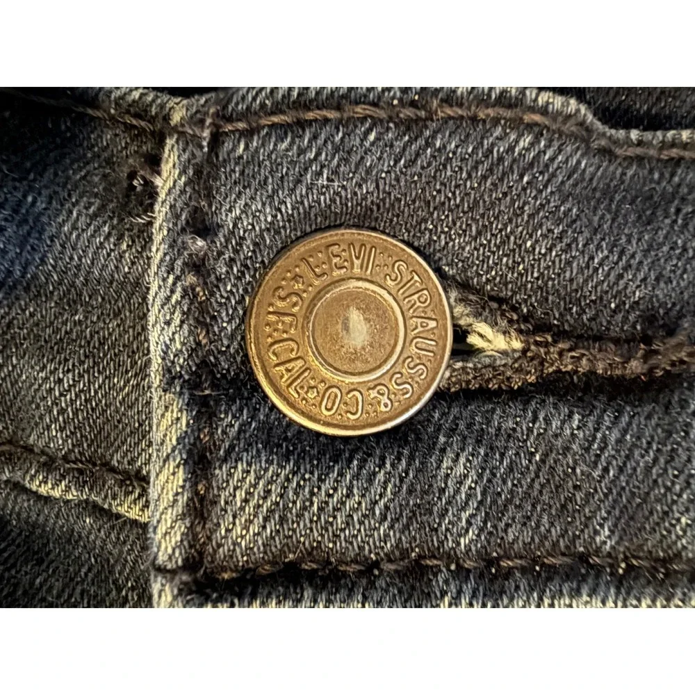 Levi's 502 Taper Jeans Mens 31x30 Dark Wash Red Tab All Seasons Tech Denim